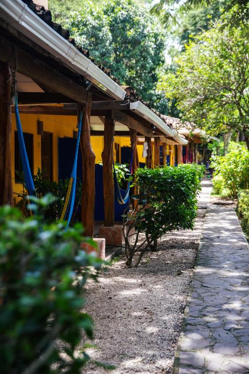 Zahrada ubytování Villas Macondo