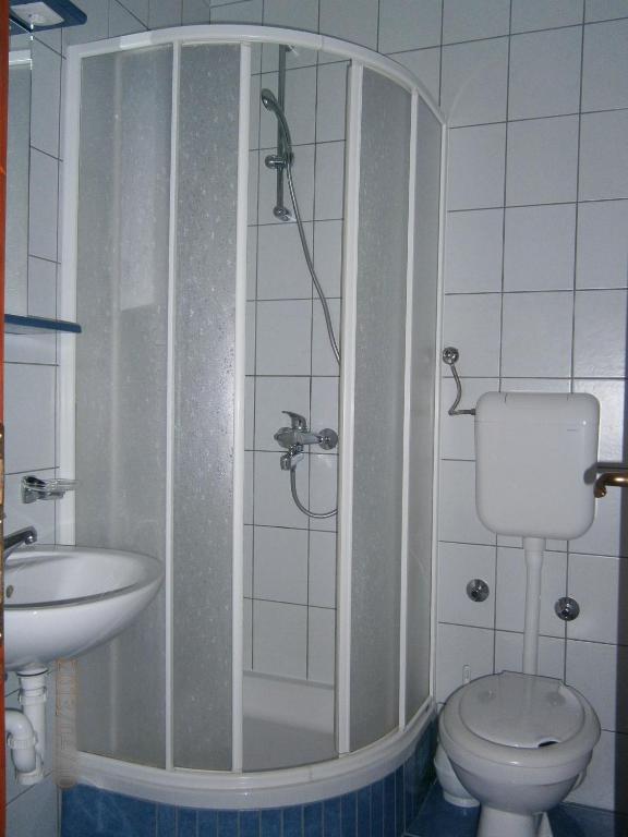 Koupelna v ubytování Guest House Babić