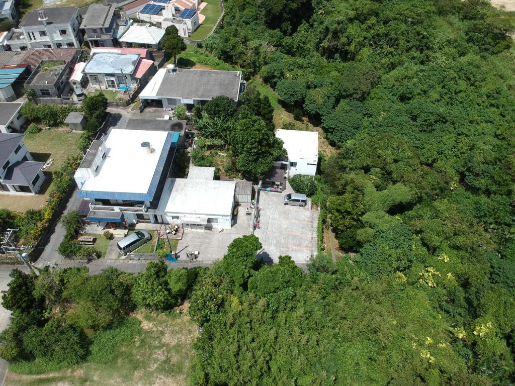Letecký snímek ubytování Holiday House Ryukyu-an "MUSIC HOSTEL"