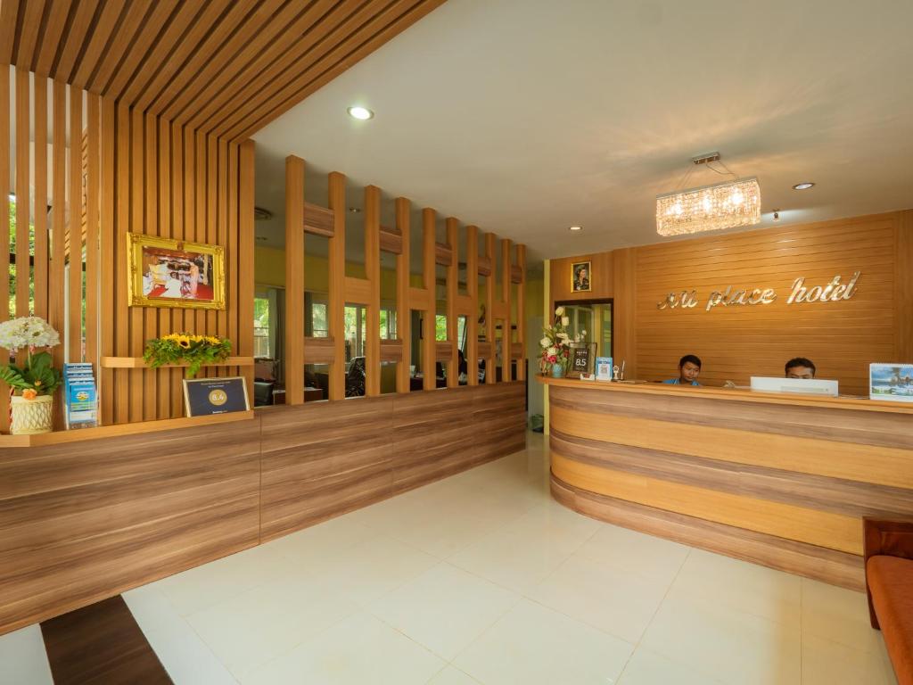 Vstupní hala nebo recepce v ubytování AU Place Hotel