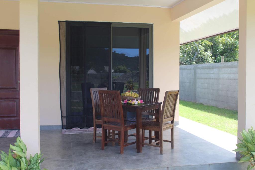 Patio nebo venkovní prostory v ubytování Bora-Bora House