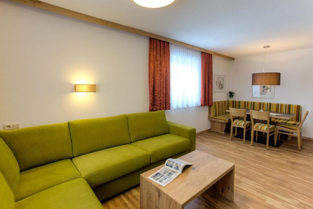 A seating area at Haus Bickel