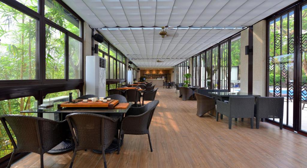 Restaurace v ubytování Fuzhou Lakeside Hotel
