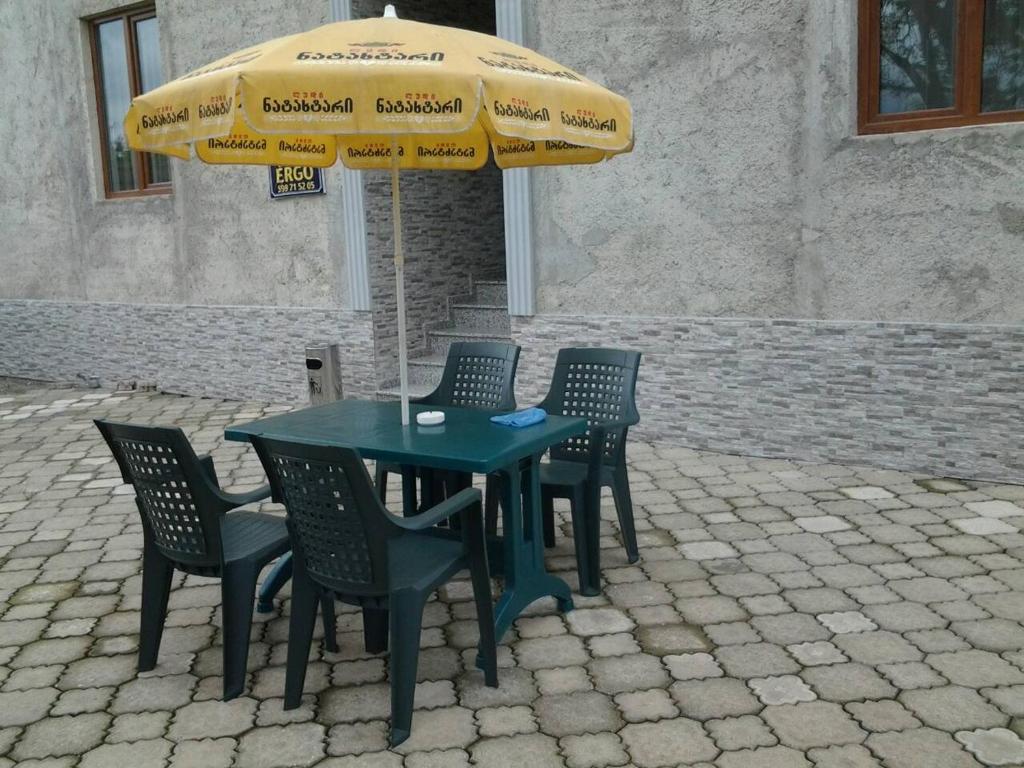 Patio nebo venkovní prostory v ubytování Hotel Ergo