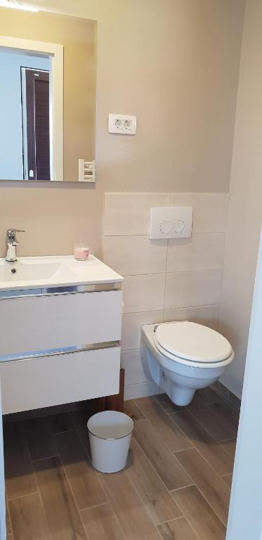 Koupelna v ubytování B&B Vidmar, Lesce-Bled