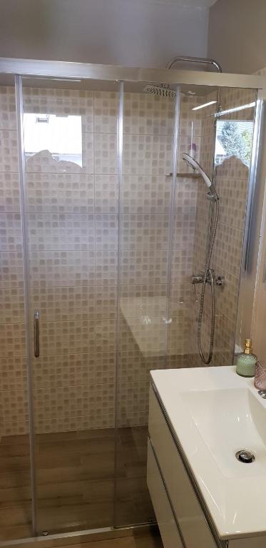 Koupelna v ubytování B&B Vidmar, Lesce-Bled