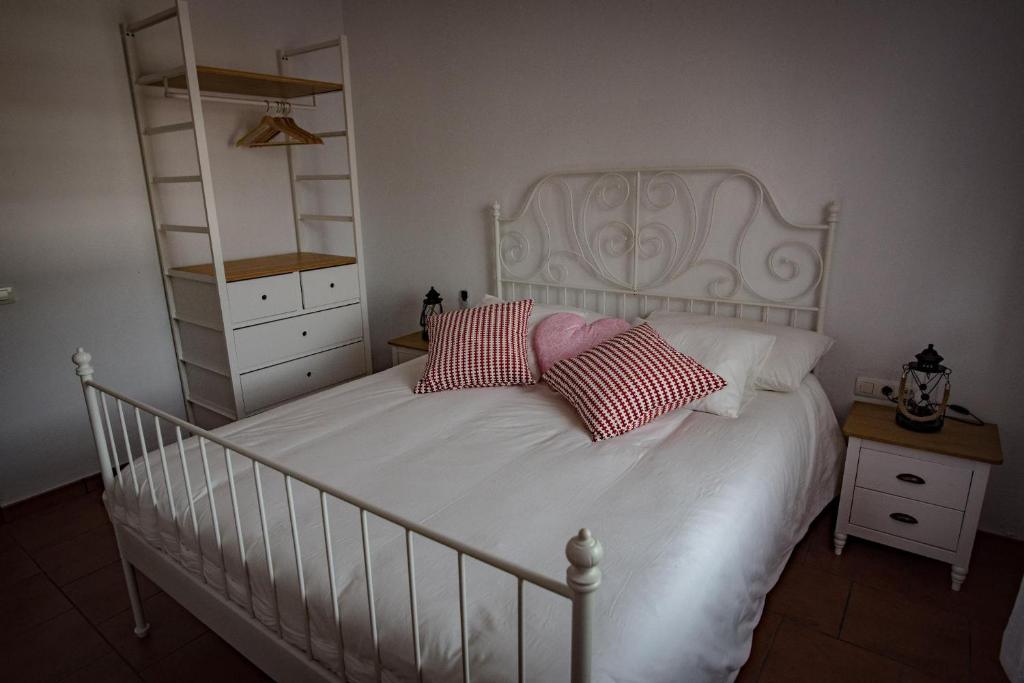 Ein Bett oder Betten in einem Zimmer der Unterkunft Finca Pozo Taburiente 1