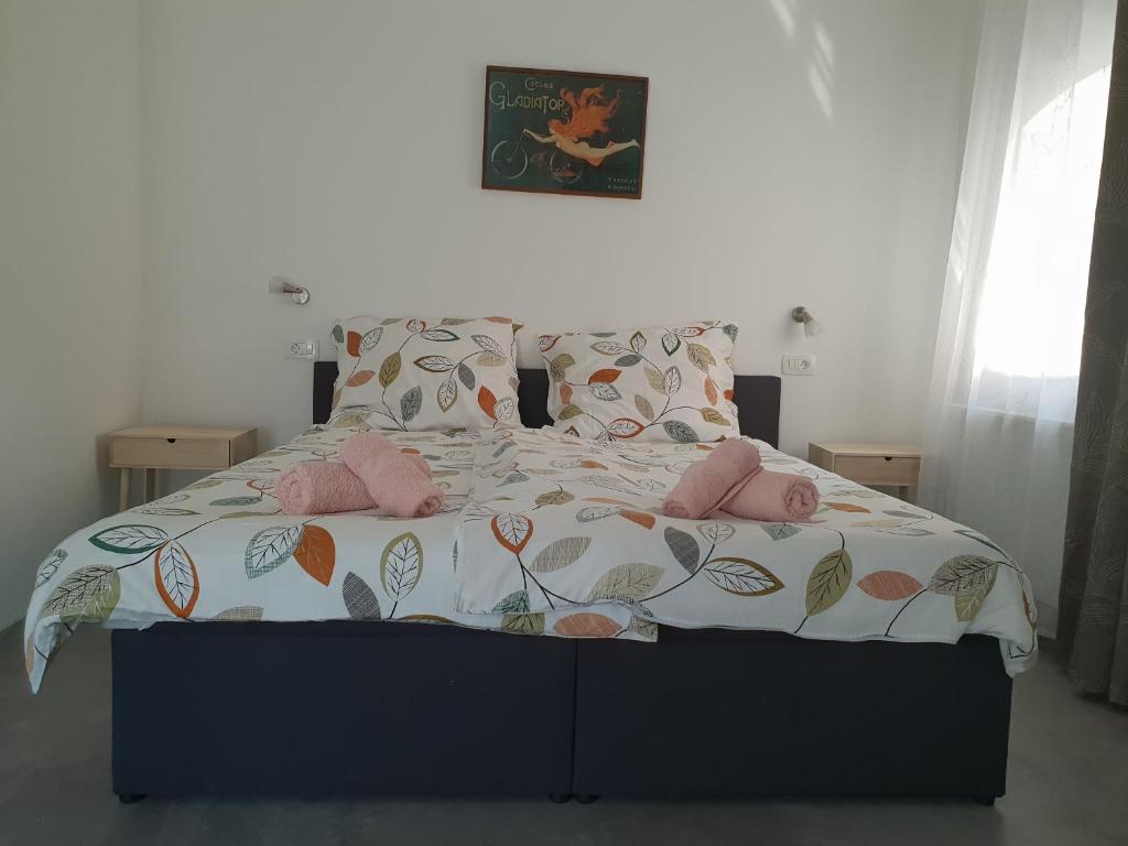 Postel nebo postele na pokoji v ubytování B&B Vidmar, Lesce-Bled