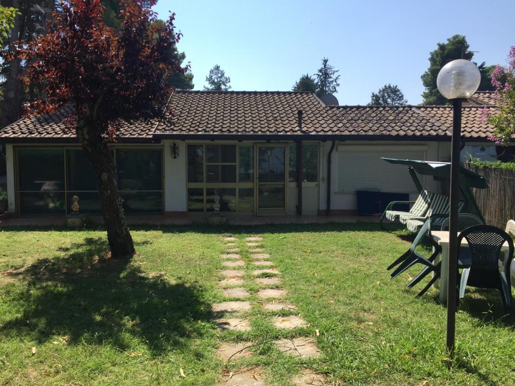 Zahrada ubytování Casa Barbara