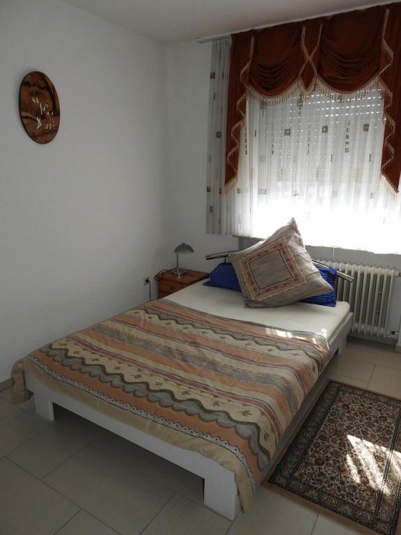 Postel nebo postele na pokoji v ubytování Triebener-Hof