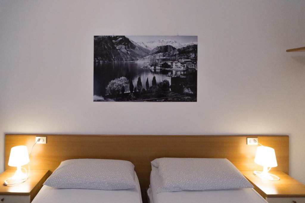 Postel nebo postele na pokoji v ubytování Villa Nirvana