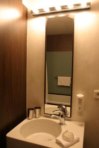 Koupelna v ubytování Hotel Esprit