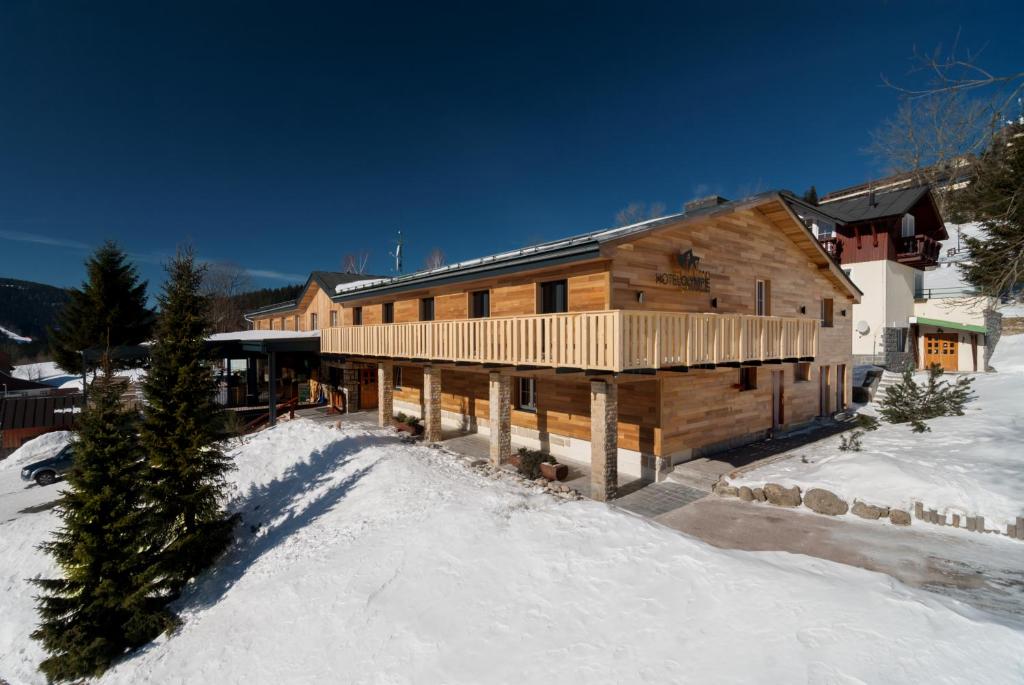 Hotel Olympie im Winter