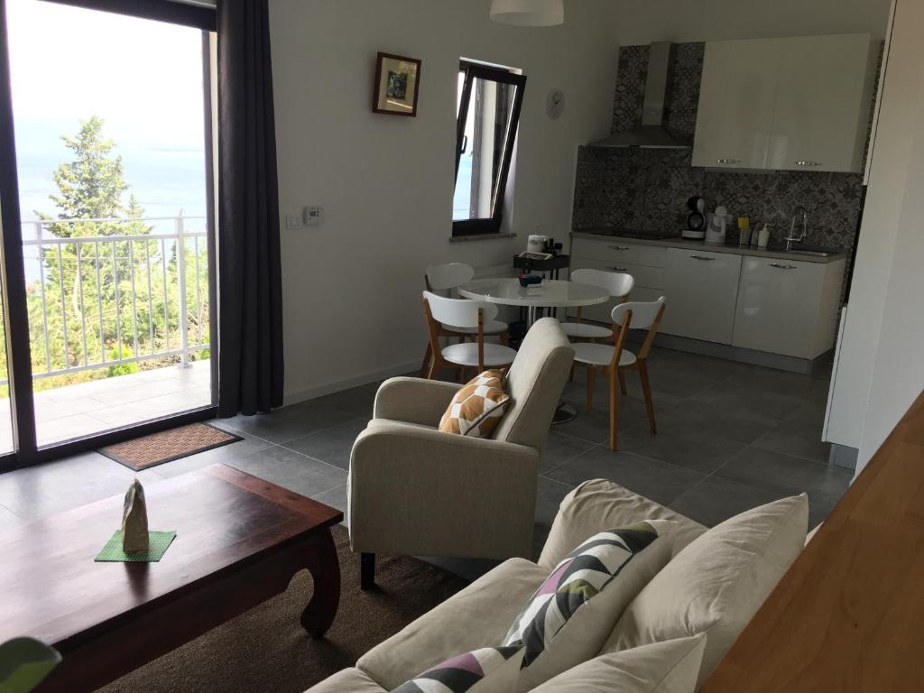 Kuchyň nebo kuchyňský kout v ubytování Apartment Selce Kala