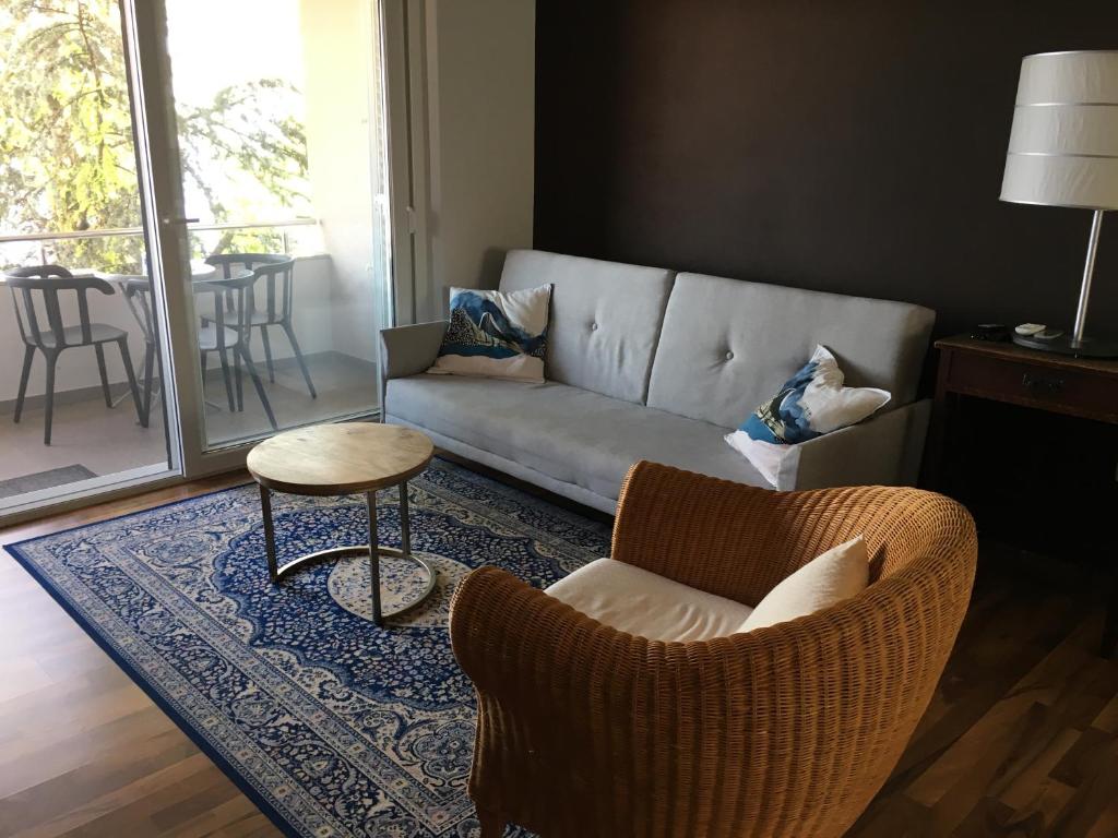 Posezení v ubytování Apartment Selce Kala