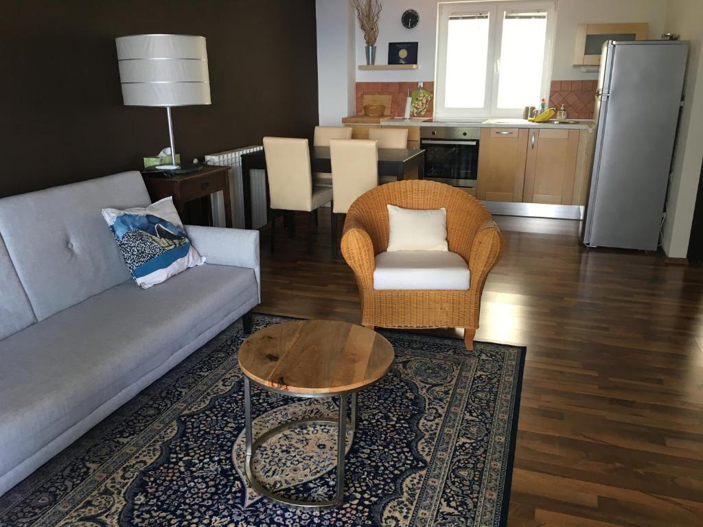 Kuchyň nebo kuchyňský kout v ubytování Apartment Selce Kala