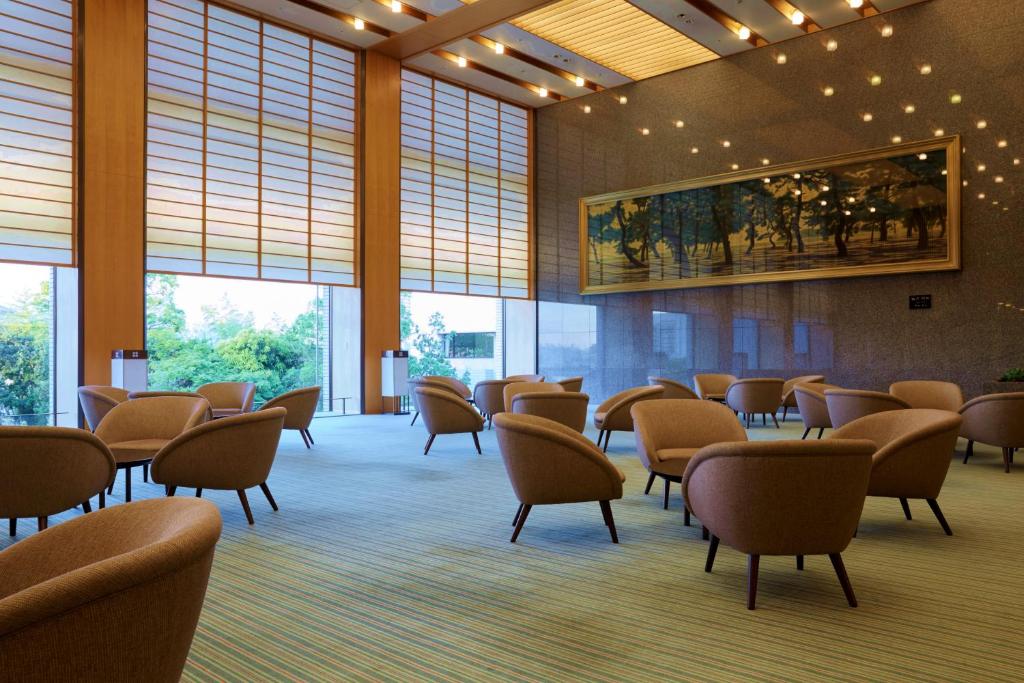 Posezení v ubytování Hotel Okura Kobe