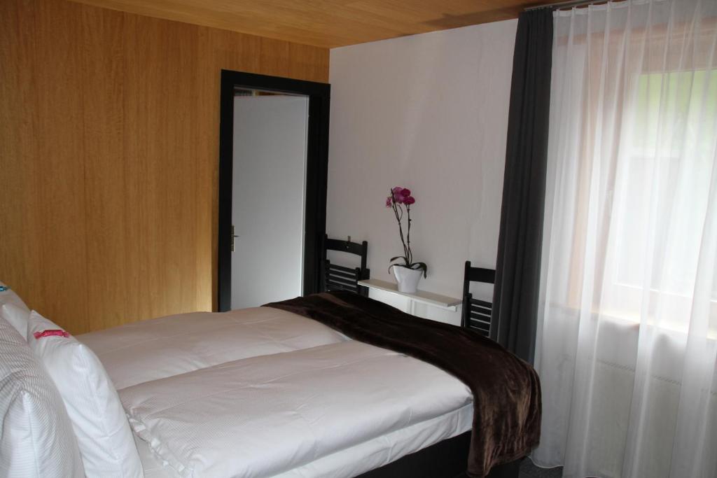 Postel nebo postele na pokoji v ubytování Hotel Sonnenhalde Wiesen