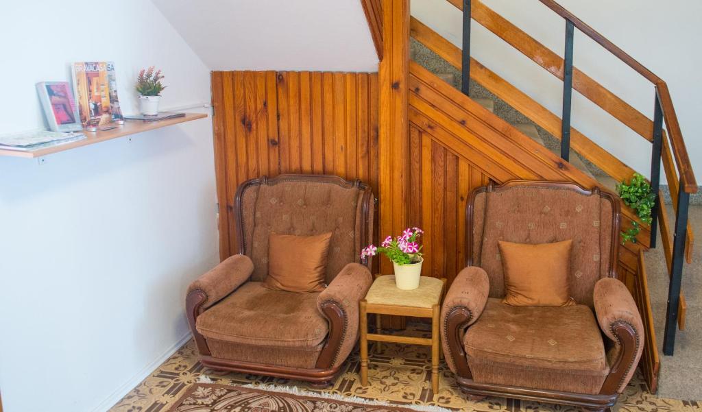 Posezení v ubytování Guest House Agava