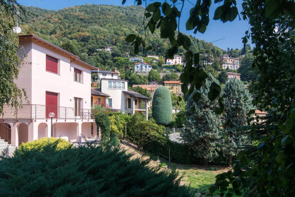 a house on the side of a mountain at Villa Vittoria - The House Of Travelers in Cernobbio