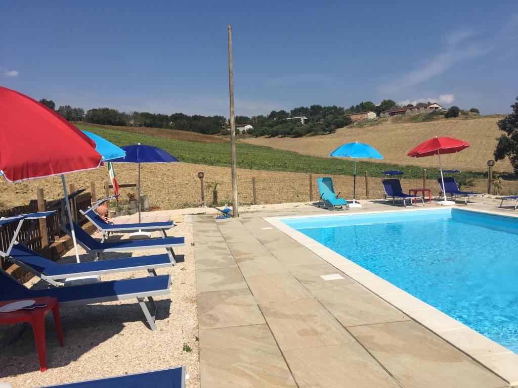 The swimming pool at or close to Agriturismo Fattoria del Colle