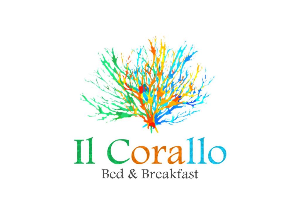 un logo per i Corolla bed and breakfast di B&B Il Corallo a La Maddalena
