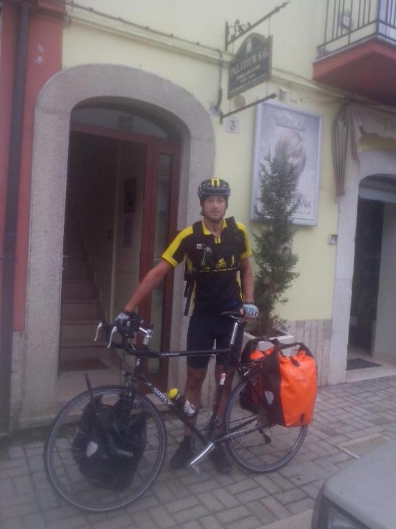 Jízda na kole v ubytování B&B Palatium S.G. nebo okolí