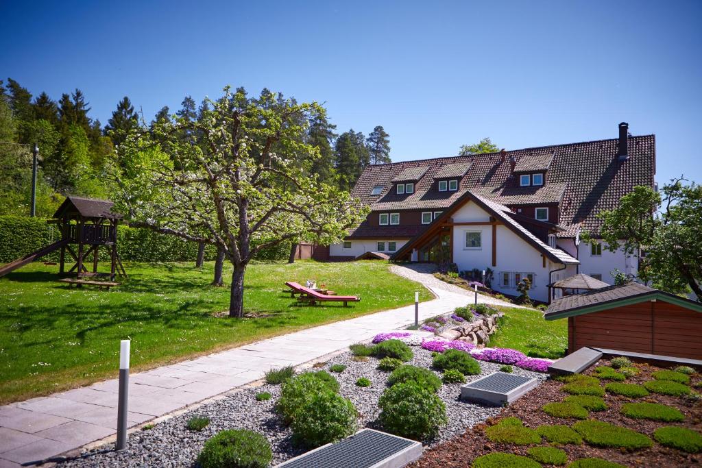 Zahrada ubytování Romantik Hotel Rindenmühle