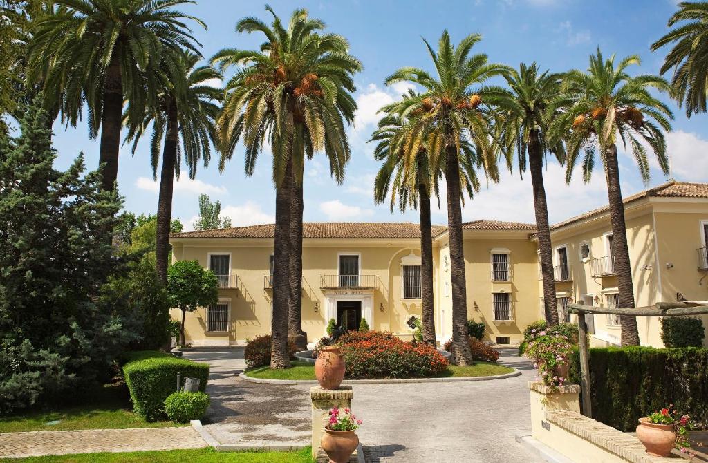 Zahrada ubytování Villa Jerez