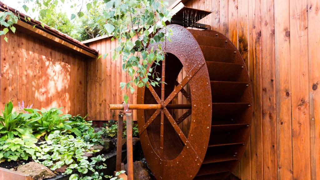 Zahrada ubytování Romantik Hotel Rindenmühle
