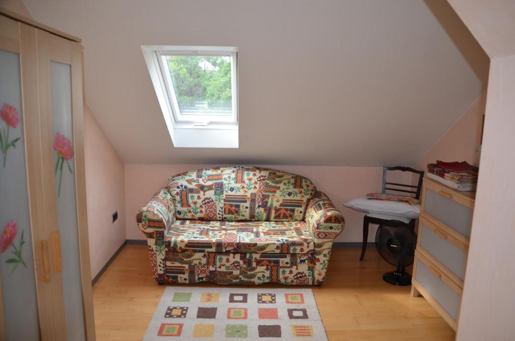 Posezení v ubytování Ferienwohnung Rudolf-Lindner