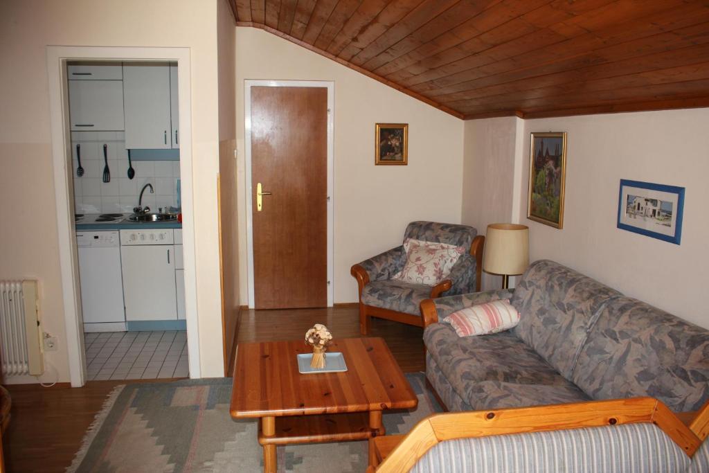 Posezení v ubytování Haus Wolfgang