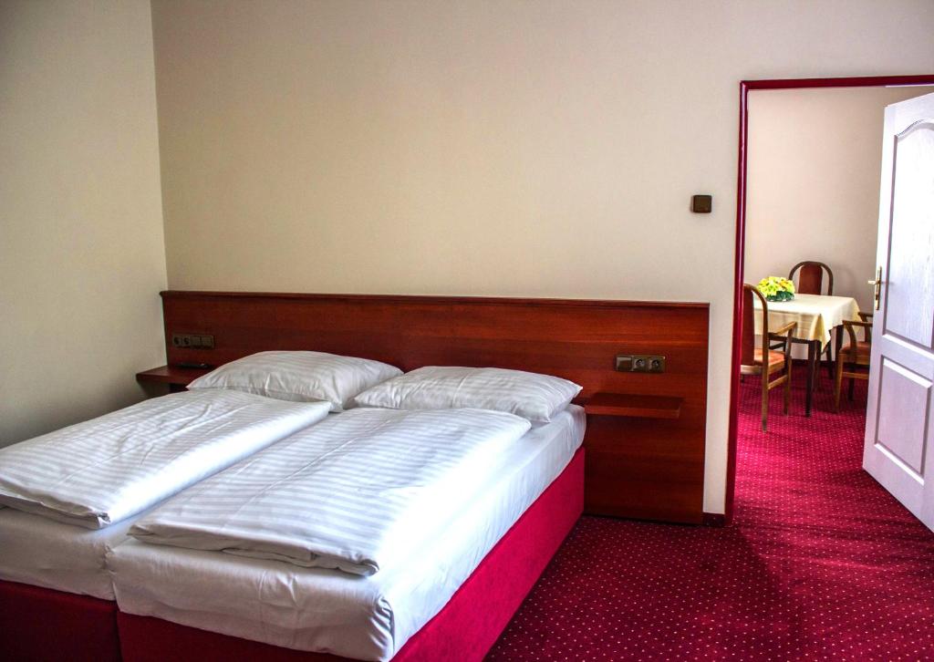 Postel nebo postele na pokoji v ubytování Hotel Continental
