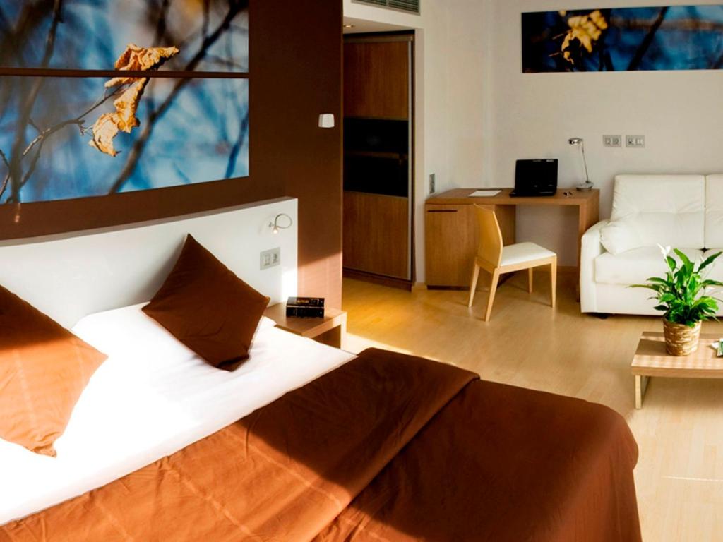 Posezení v ubytování Hotel La Sèquia Molinar