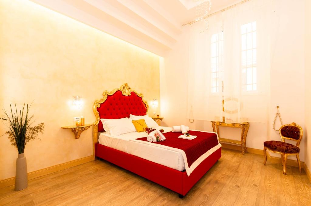 Lova arba lovos apgyvendinimo įstaigoje Roma Charming Rooms