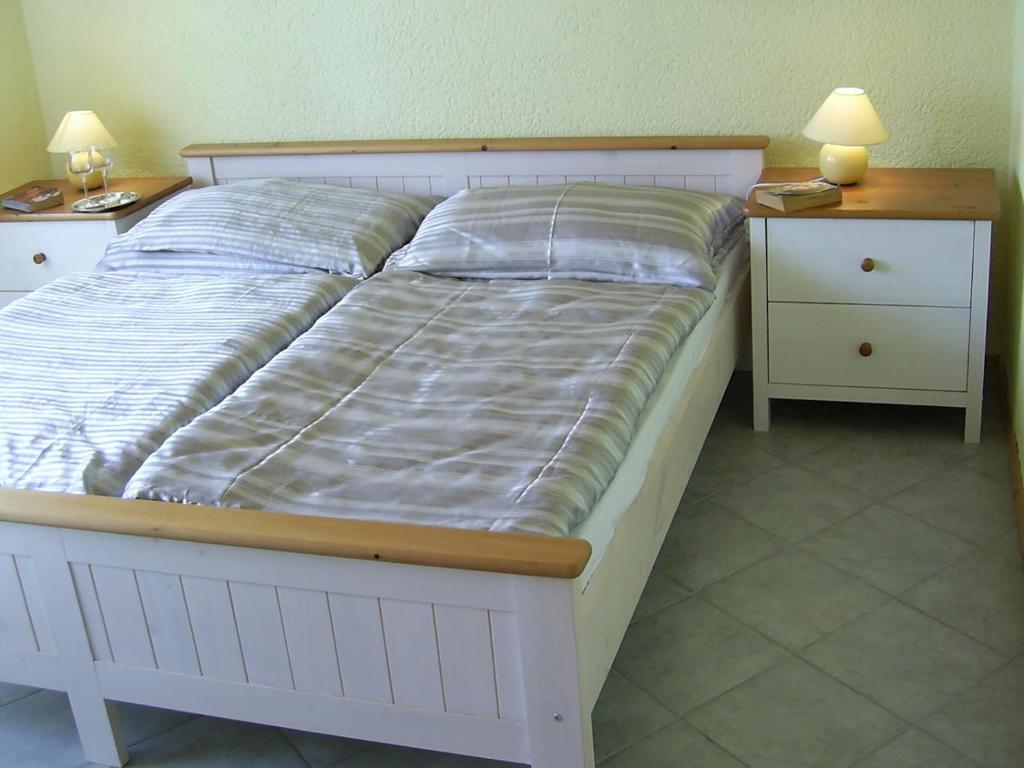 Postel nebo postele na pokoji v ubytování Penzion Rozalie