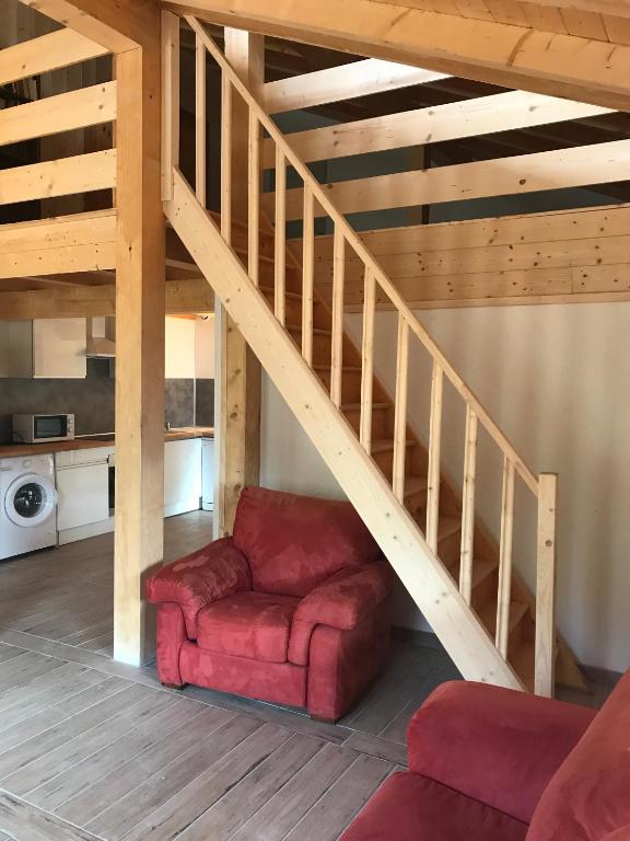 Posezení v ubytování Augustine Appartement T3 Mezzanine