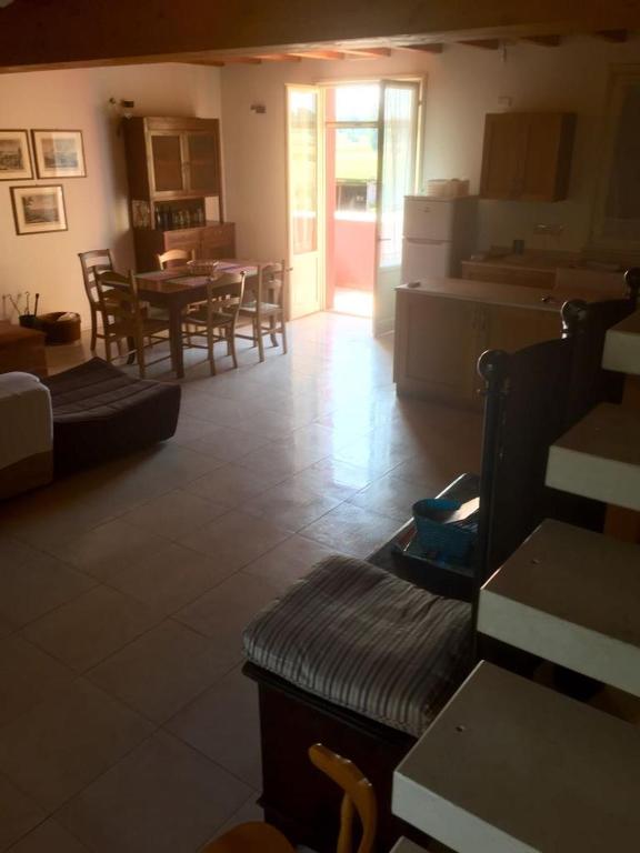 Posezení v ubytování casa in campagna _LORI