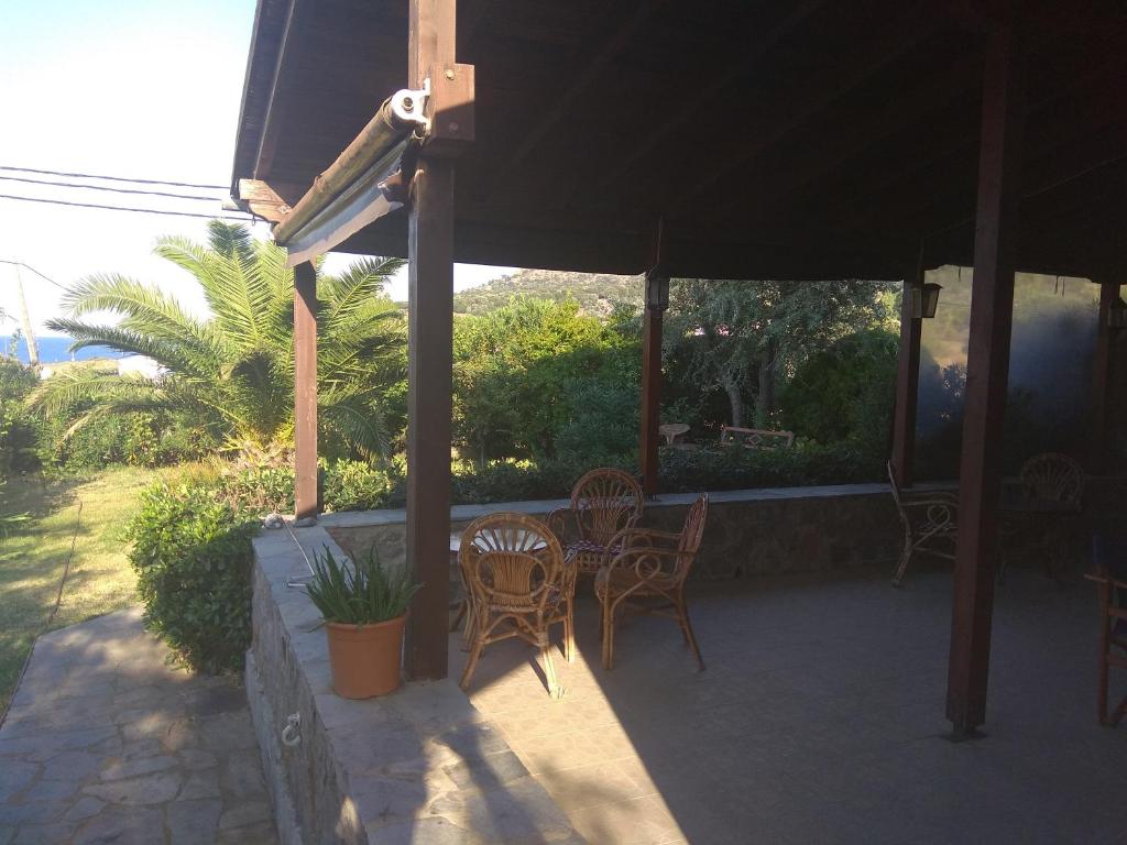 Zahrada ubytování Panorama Palaiοpolis