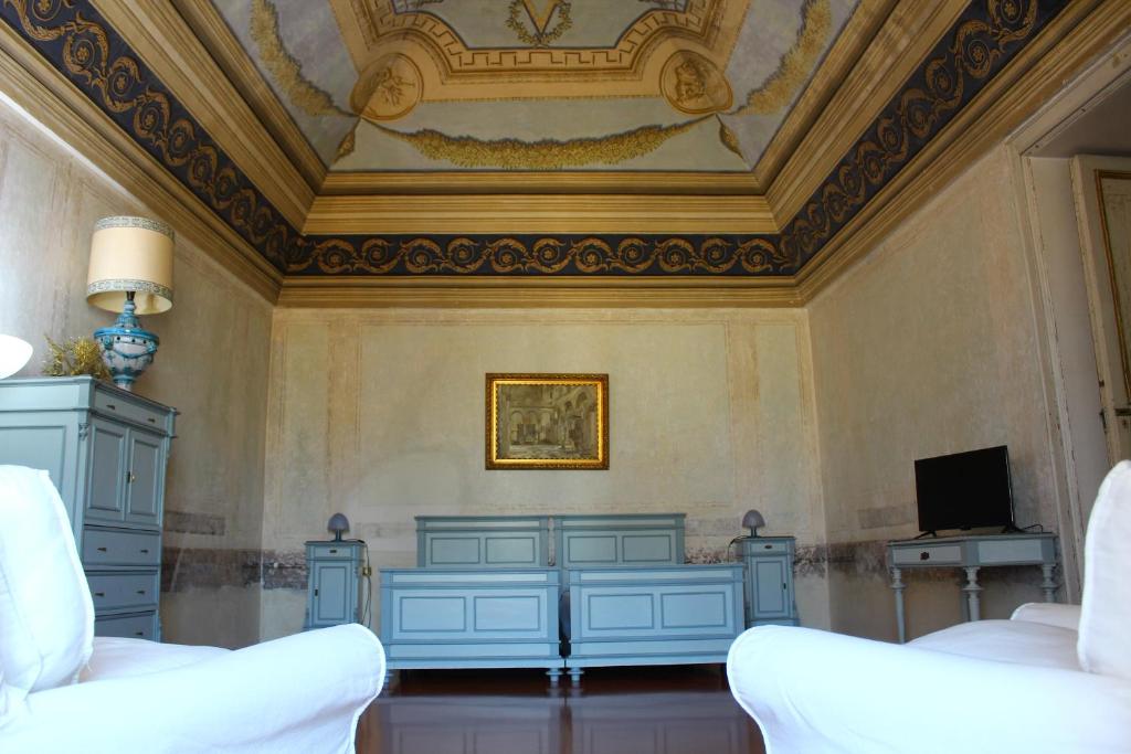 Posezení v ubytování Palazzo Bernardini B & B