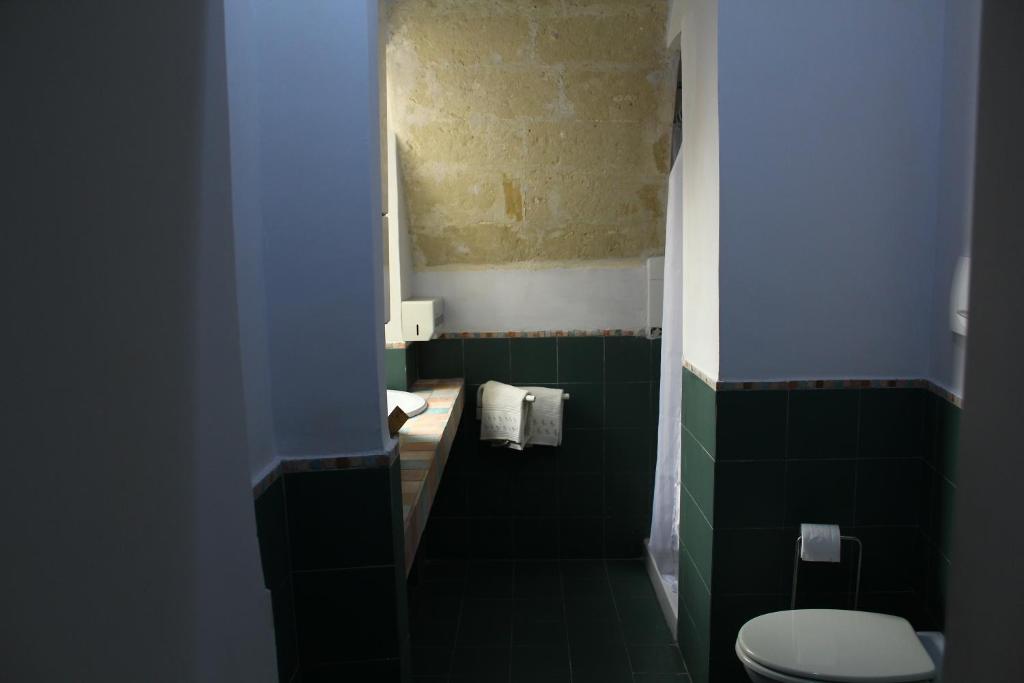 Koupelna v ubytování Palazzo Bernardini B & B