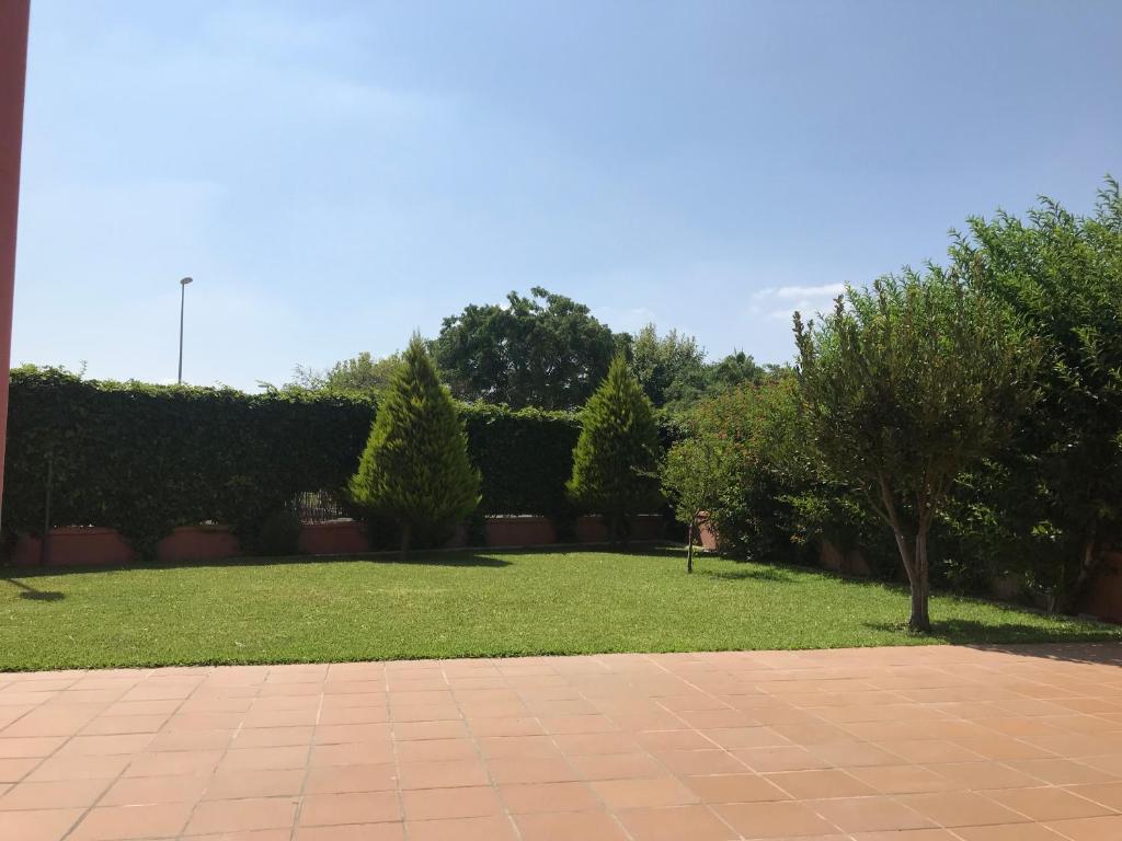 Ogród w obiekcie Casa Manzanilla