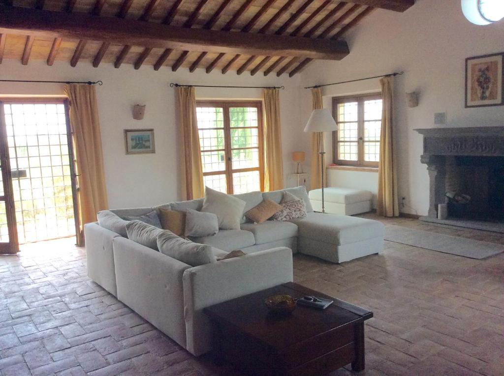 Posezení v ubytování Villa Miranda