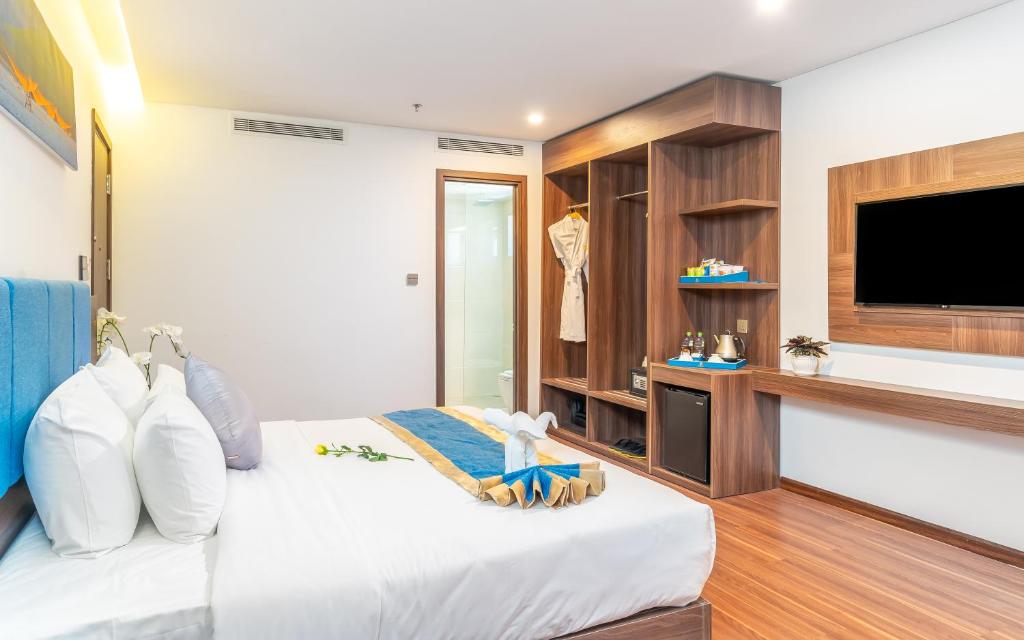 Phòng Deluxe Premium Giường đôi nhìn ra Biển