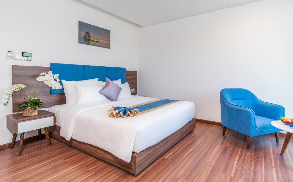Phòng Deluxe Premium Giường đôi nhìn ra Biển