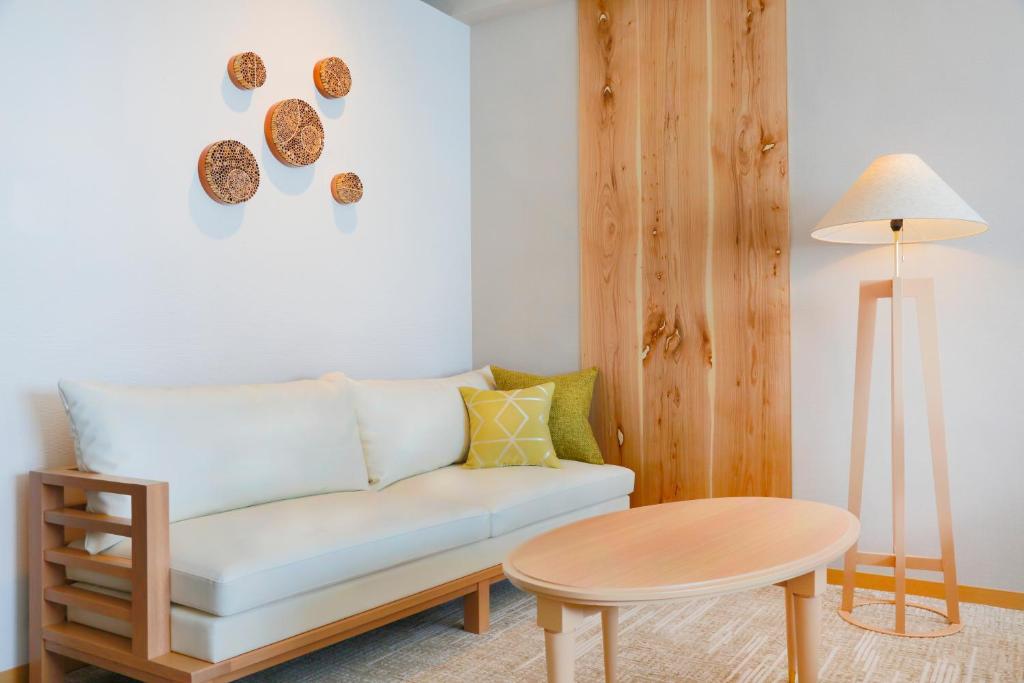 Posezení v ubytování Biwako Hotel