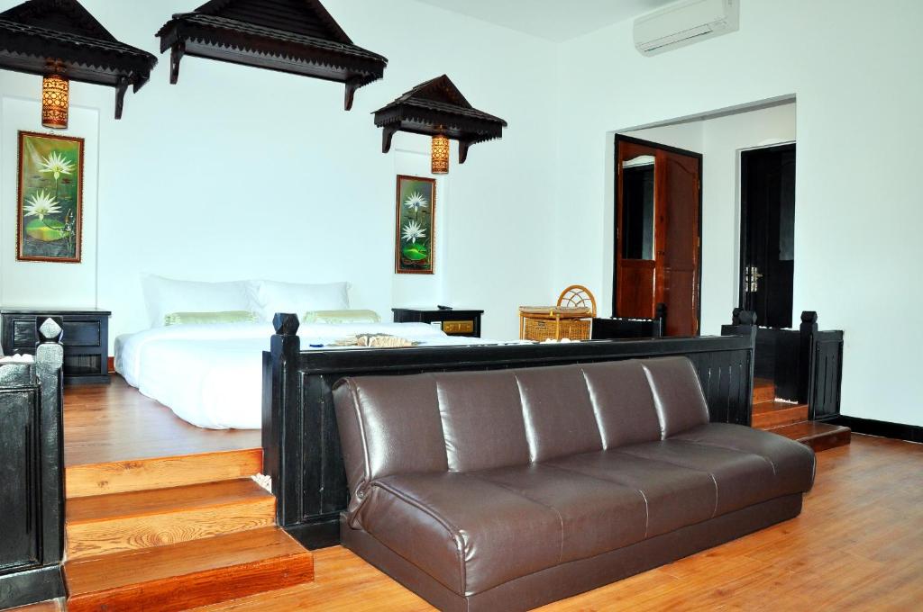 Posezení v ubytování Vimean Sovannaphoum Resort