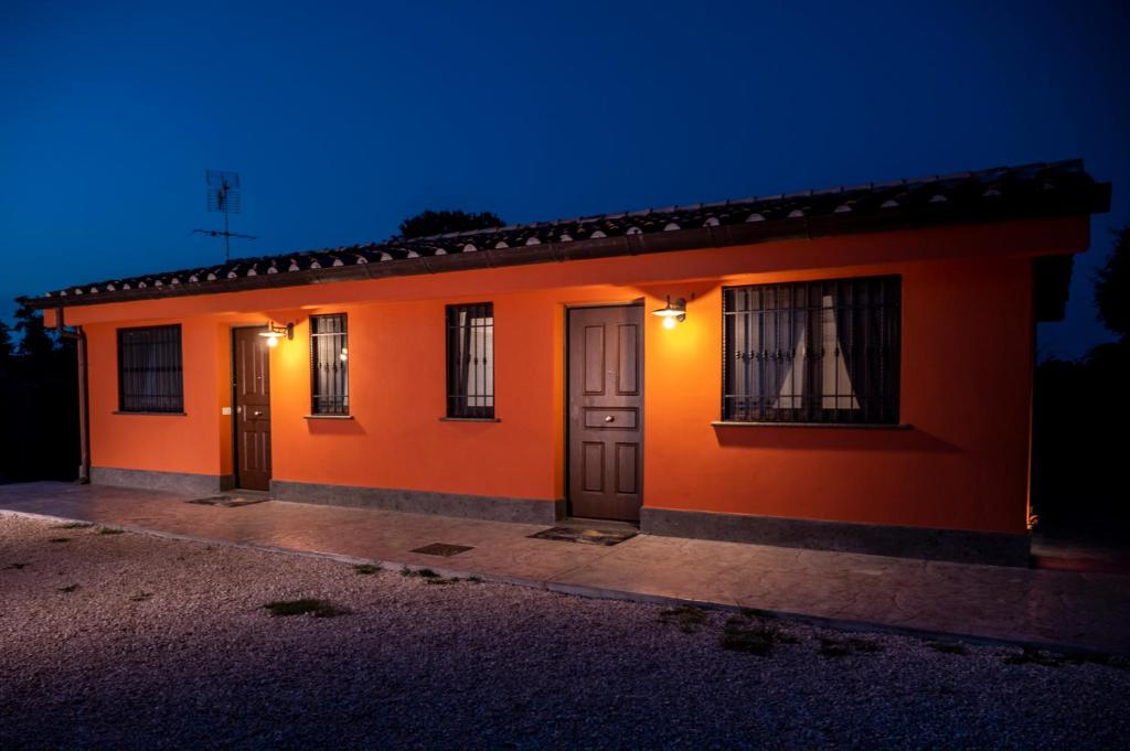 Budova, kde se bed and breakfast nachází