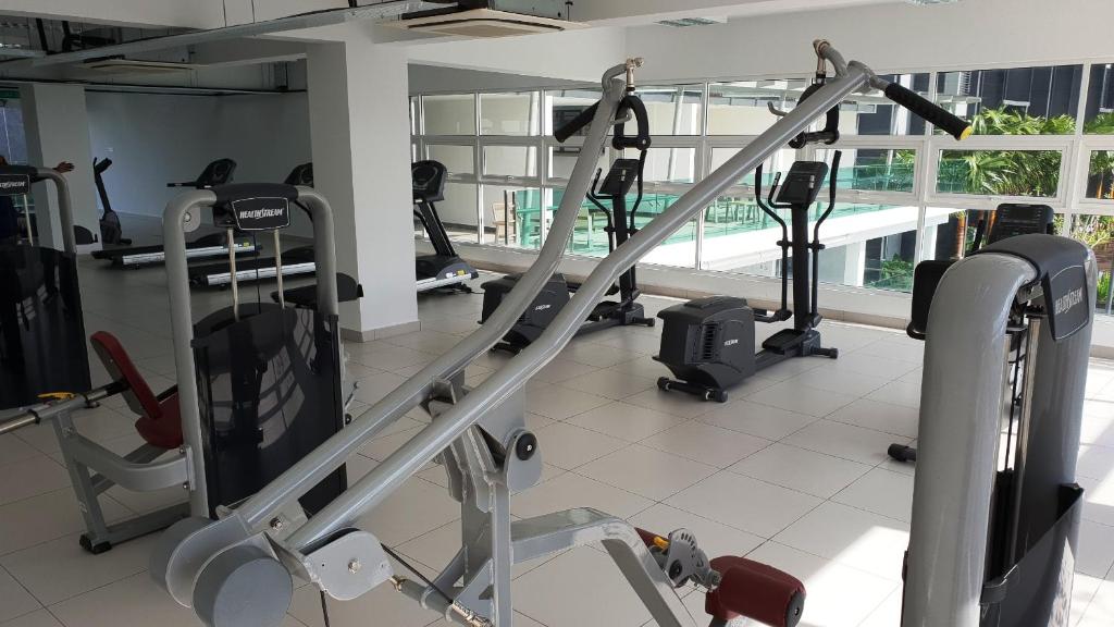 Fitness centrum a/nebo fitness zařízení v ubytování ArbarHome