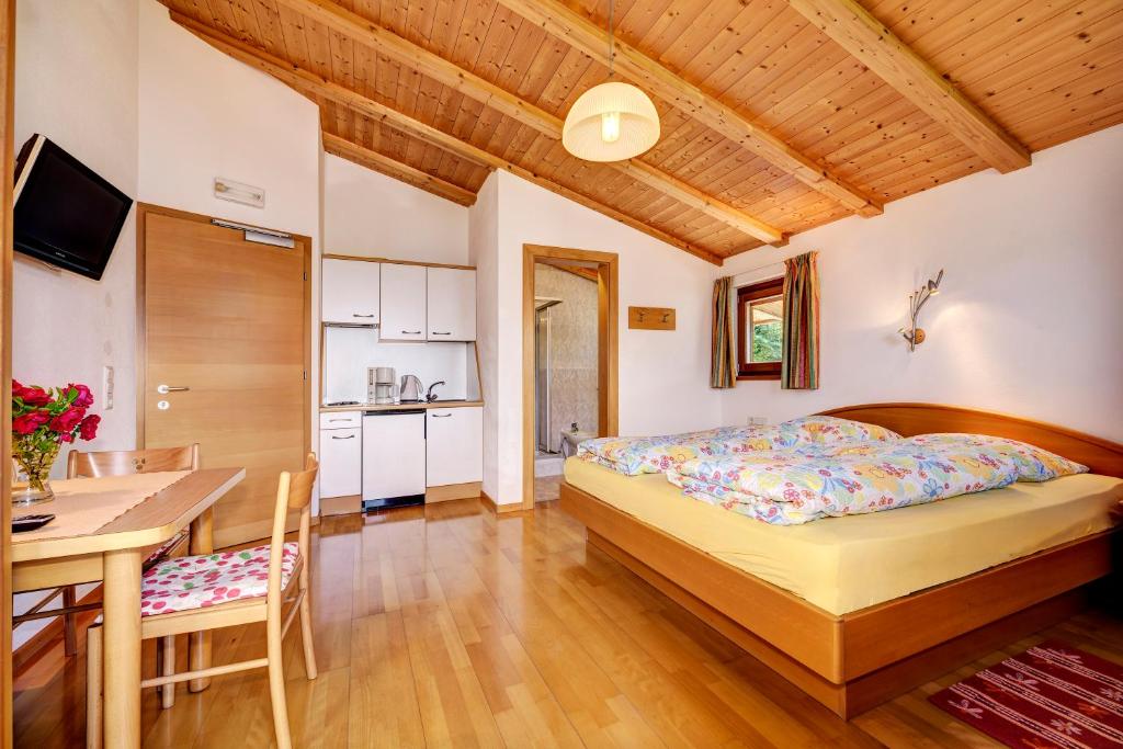 Kuchyň nebo kuchyňský kout v ubytování B & B Apartments Ortlerblick